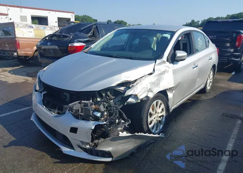 2018 Nissan Sentra Sv z USA, uszkodzony, nr VIN 3N1AB7AP9JL663626